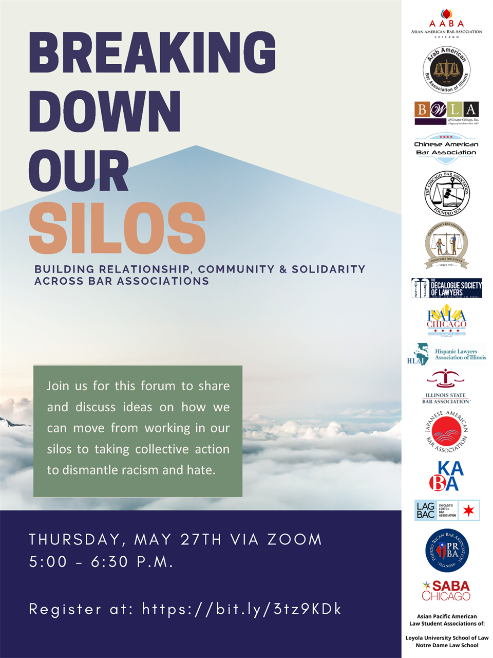 Breaking Down Our Silos: Building Relationship, Community & Solidarity Across Bar Associations