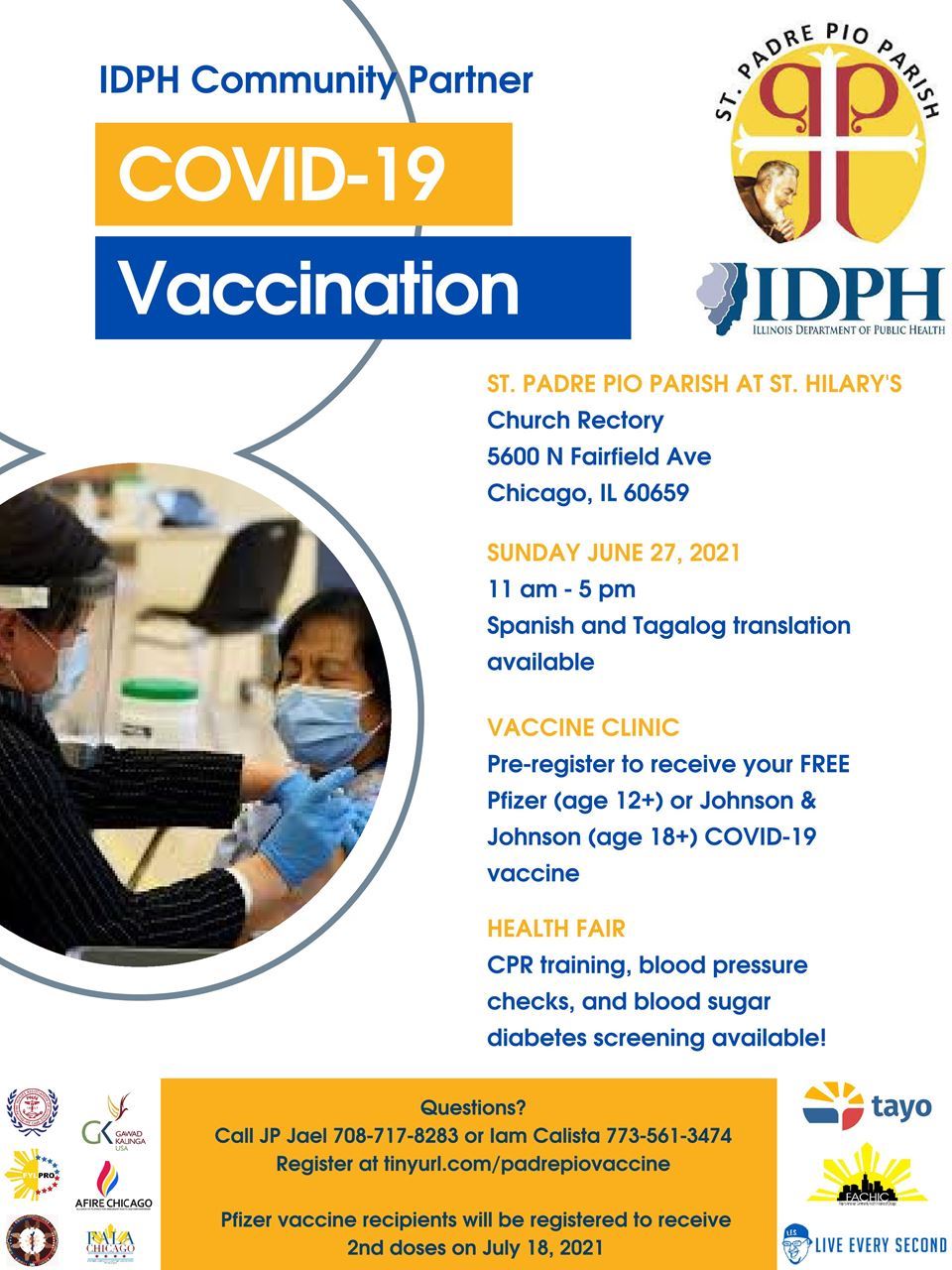 COVID-19 Vaccine Clinic (English)