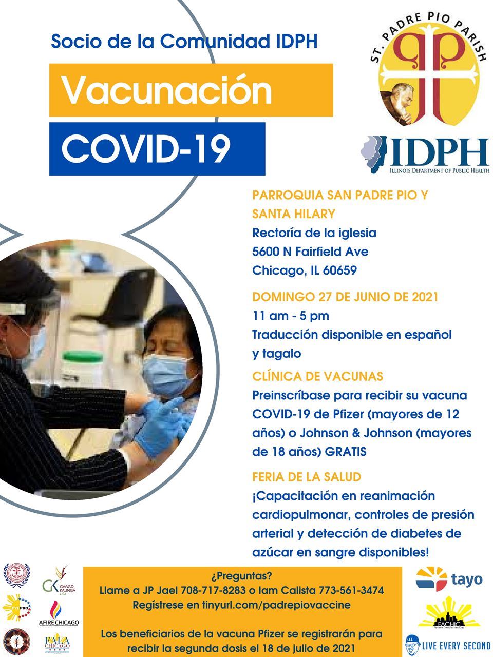 COVID-19 Vaccine Clinic (Spanish)