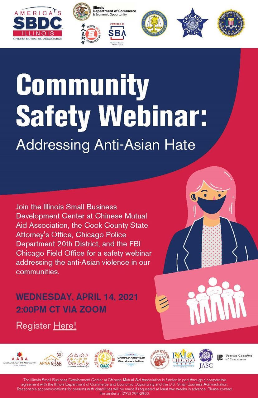 Community Safety Webinar: Addressing Anti-Asian Hate